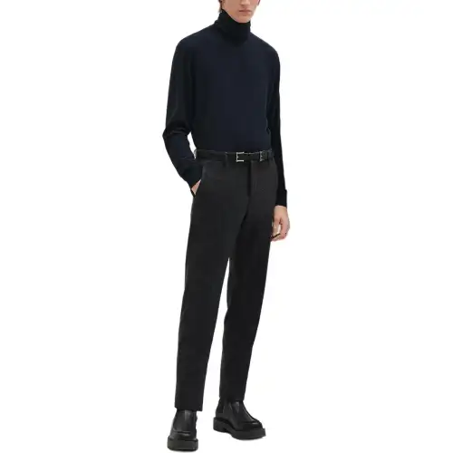 HERMES FW25 Casual Pants Men's Black