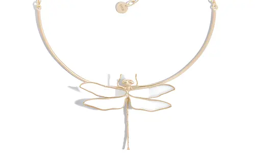 DIOR Metal Necklaces Women's Gold