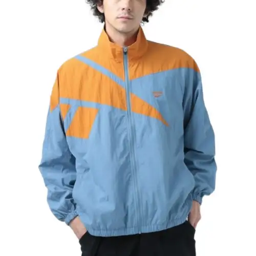 Reebok Jackets Men's Blue Stand Collar Moderate Other