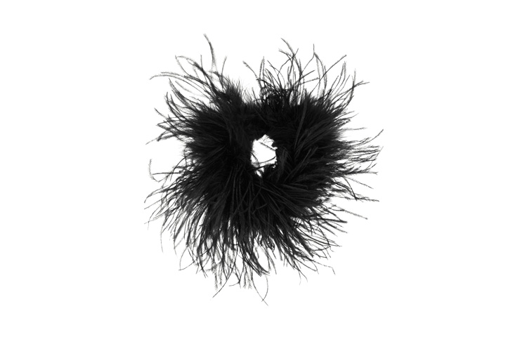 Унисекс ожерелье SAINT LAURENT (черное)