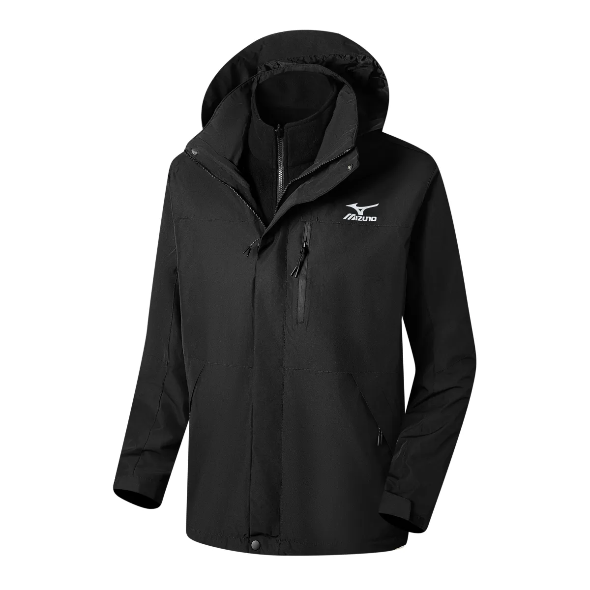 Mizuno Waterproof, Windproof, And Abrasion Resistant Windbreaker Jacket Unisex