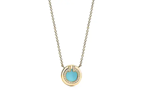 TIFFANY & CO. T 18K Gold Necklaces Women's