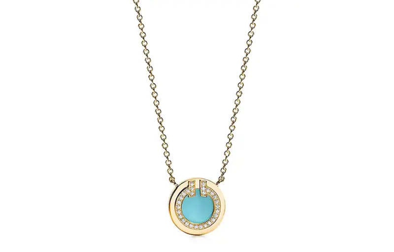 TIFFANY & CO. T 18K Gold Necklaces Women's