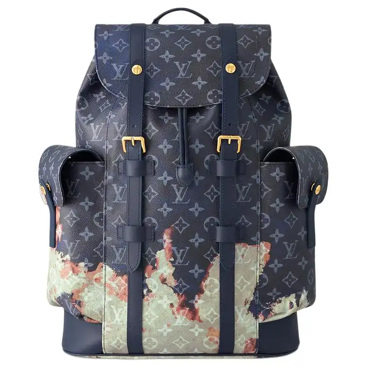 LOUIS VUITTON Christopher Mm Ink Blue
