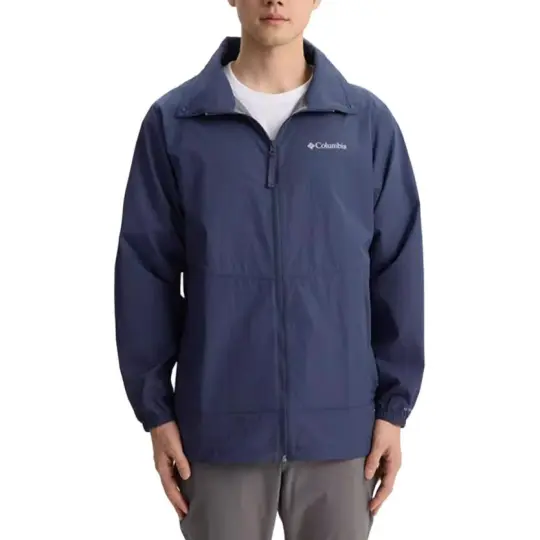 Columbia Breathable And Quick Dry Abrasion Resistant UV Protection Cooling Sun Protection Clothing Men's Blue