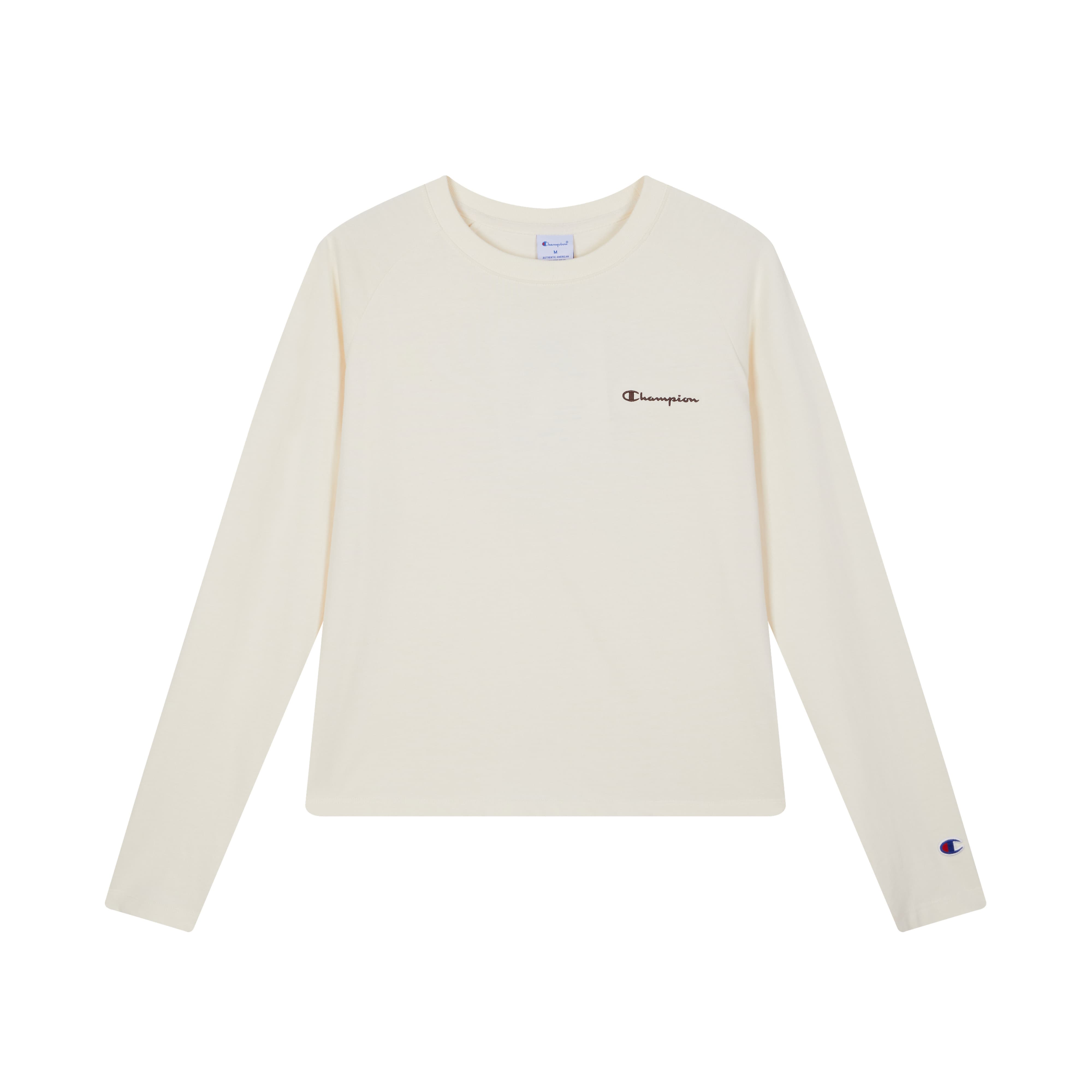 Женская футболка Champion (черно-белая)