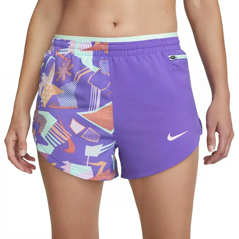 Nike Dri FIT Retro 'Purple' Running Shorts
