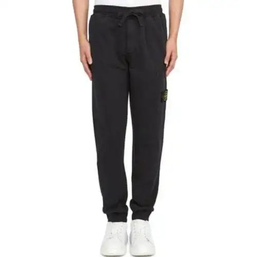 STONE ISLAND Casual Pants Men's Black