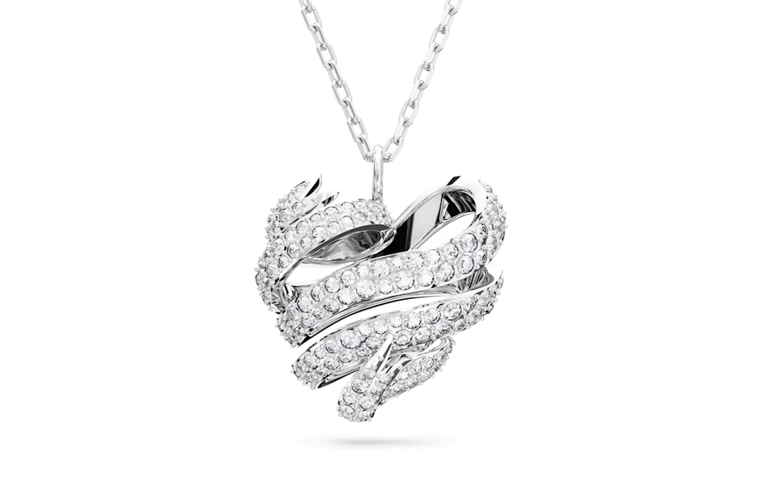 Женская цепочка Swarovski Volta (серебристая)