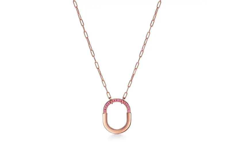TIFFANY & CO. Lock Necklaces Women's