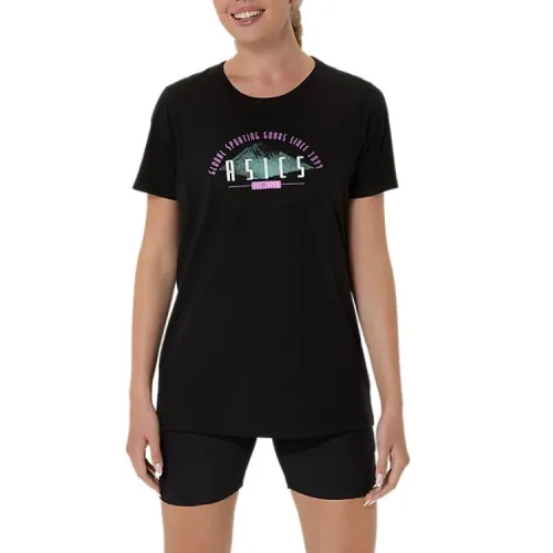 Asics Regular T Shirt Women's Black