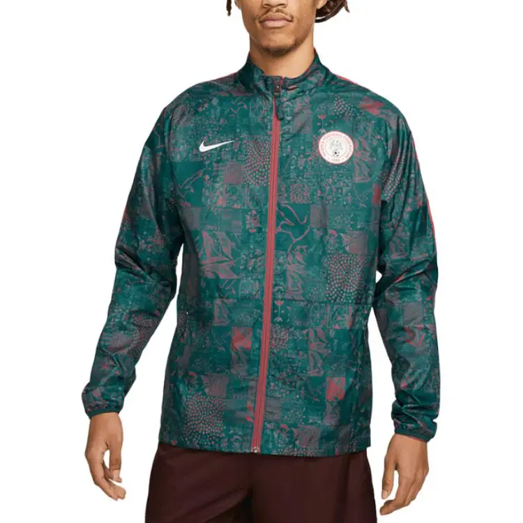 Nike Dri Fit AcademySwoosh Jackets & Coats Men's Dark Turquoise/Canyon Rust/White