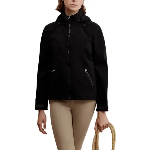 HERMES Jackets & Coats Women's Black