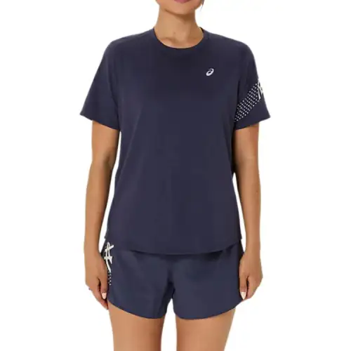 ASICS T Shirts Women's Indigo Crew Neck