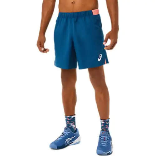 ASICS Casual Shorts Men's Blue Moderate