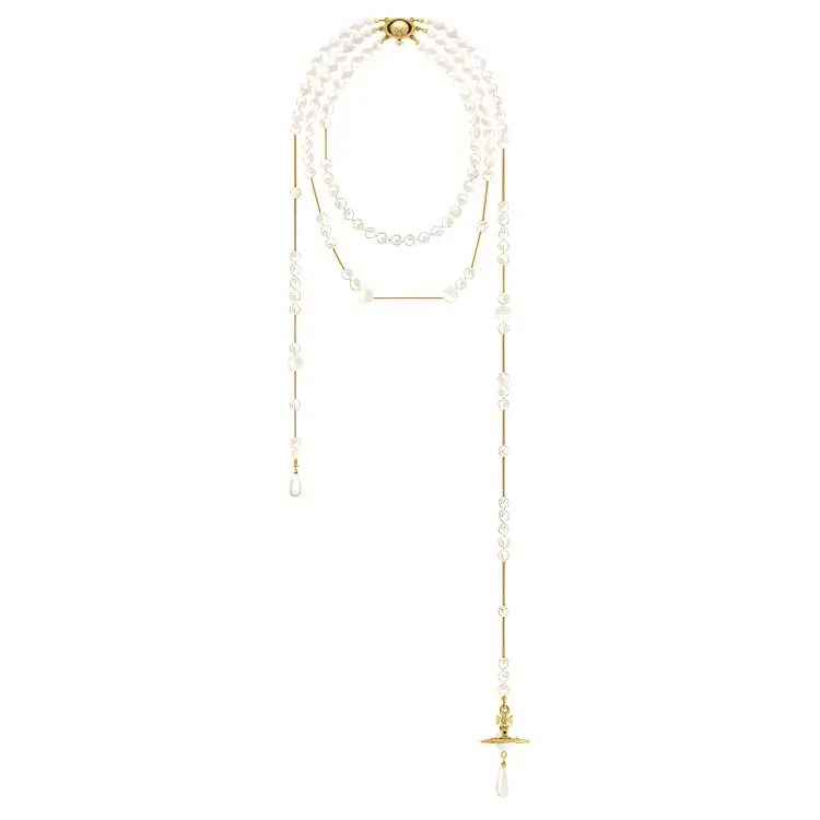 Vivienne Westwood Wrap-around Pearl Necklace