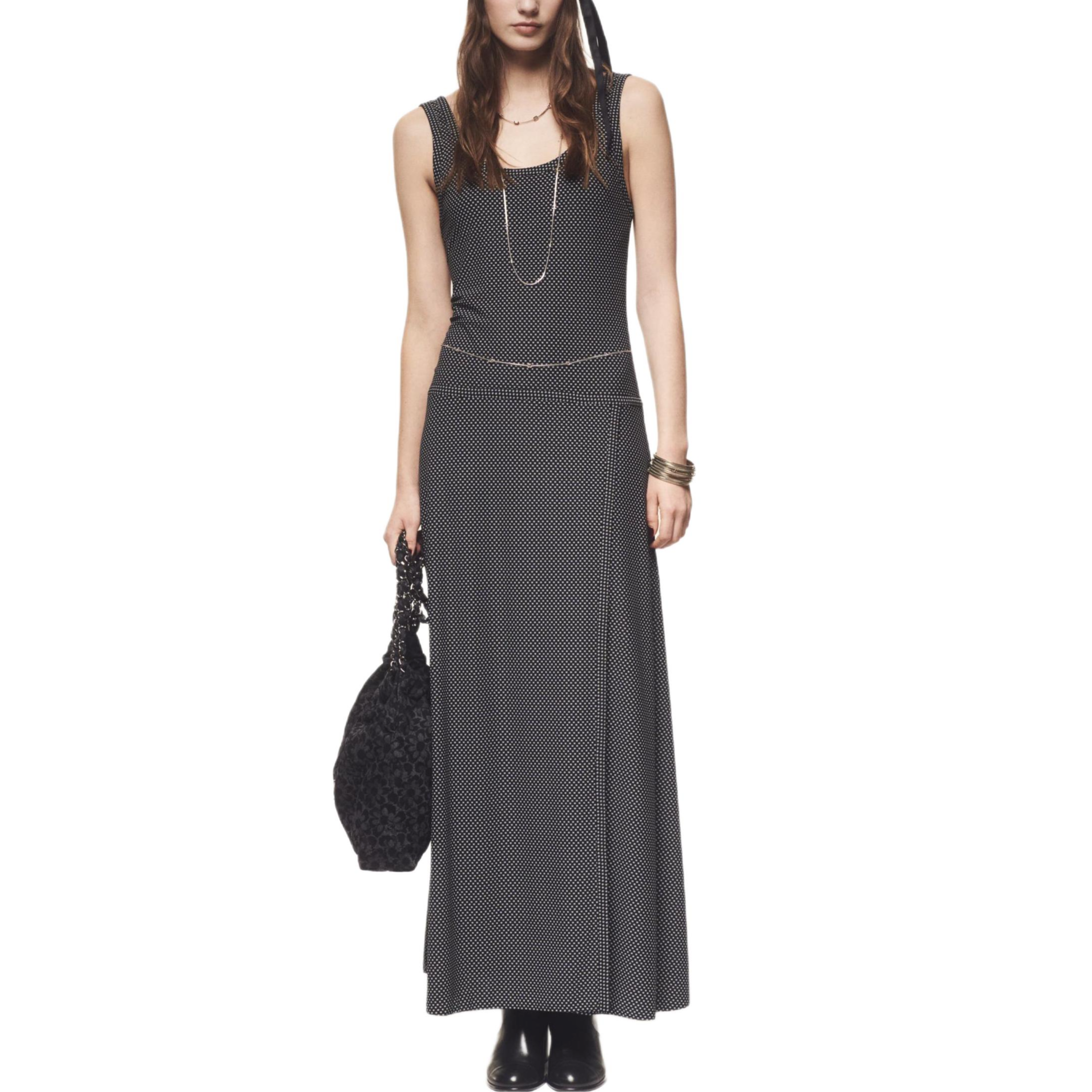 Женское платье Chanel CHANEL FW24 (серое)