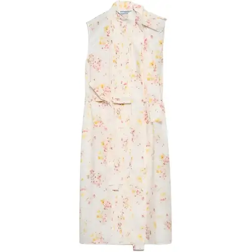 Prada floral-print dress