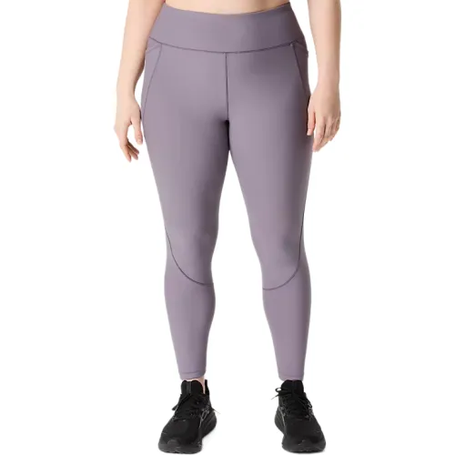 ASICS Sports Pants Women's Lavender Gray Moderate