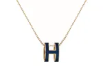 HERMES POP H Metal Necklaces Women's