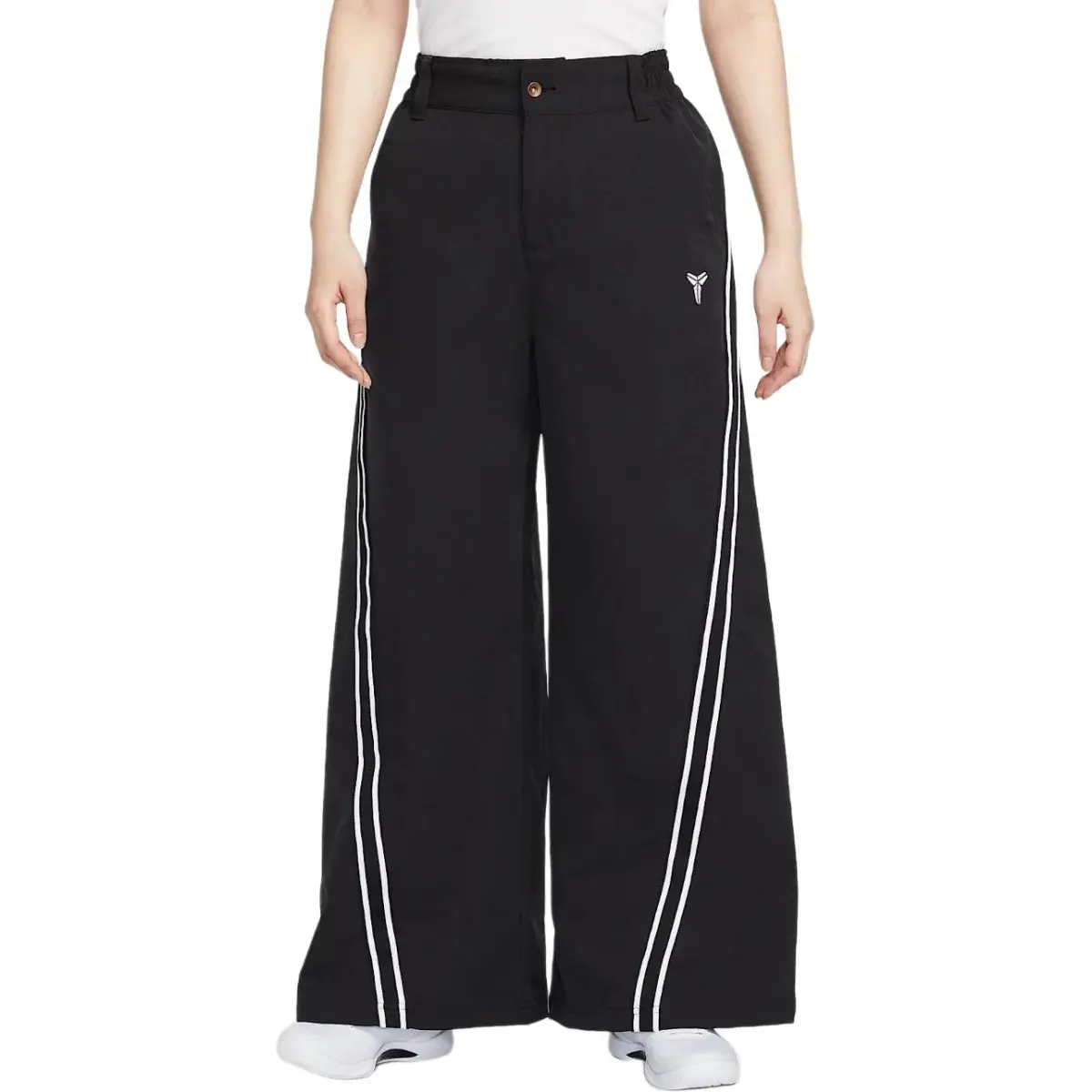 Nike Dri Fit SS25 Casual Pants Women's Black/White