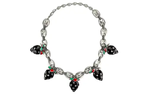 GUCCI Necklaces Women's Silver