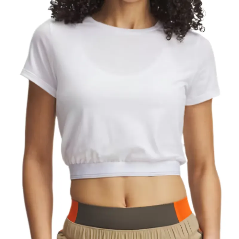 Under Armour T Shirts Women's White Crew Neck