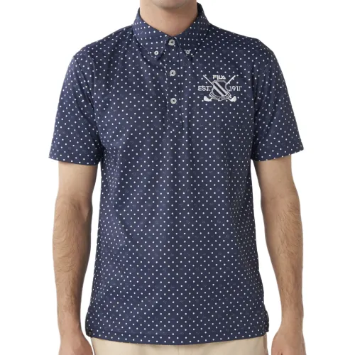 FILA Shirts Men's Navy Lapel Moderate Other