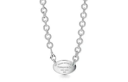 TIFFANY & CO. 925 Sterling Silver Necklaces Women's Silver
