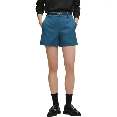 HERMES Casual Shorts Women's Blue