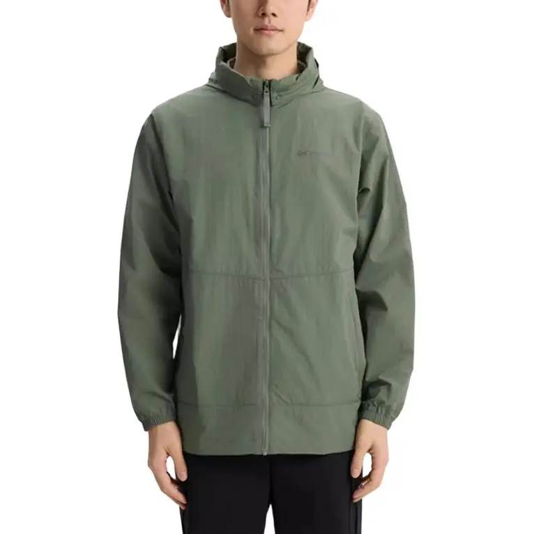 Columbia Breathable And Quick Dry Abrasion Resistant UV Protection Cooling Sun Protection Clothing Men's Army Green