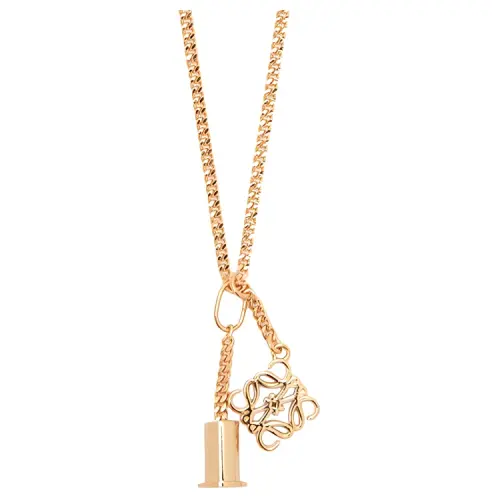 LOEWE Metal Necklaces Women's Gold