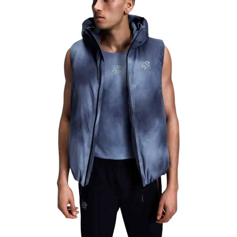 On x LOEWE Puffer Vest Men's Blue