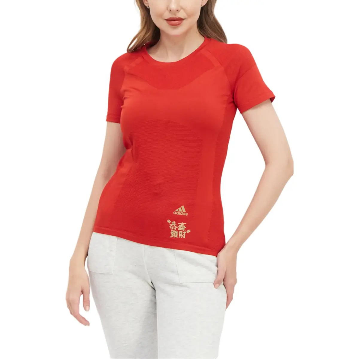 Adidas Sportswear T-Shirt Women's Red