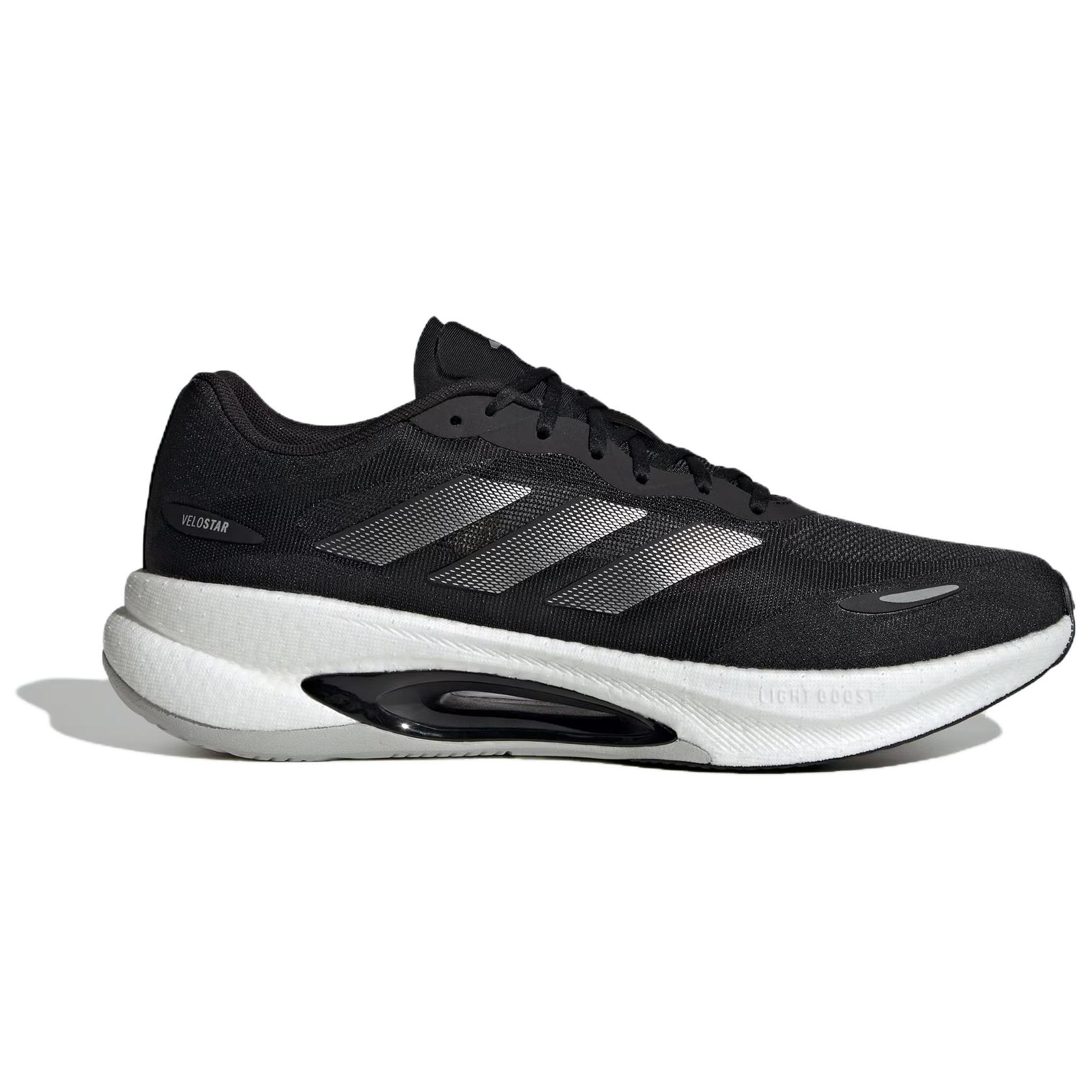 Adidas VELOSTAR PU, Textile Low top Casual Physical Fitness Test & Exam Running Shoes Women’s Black