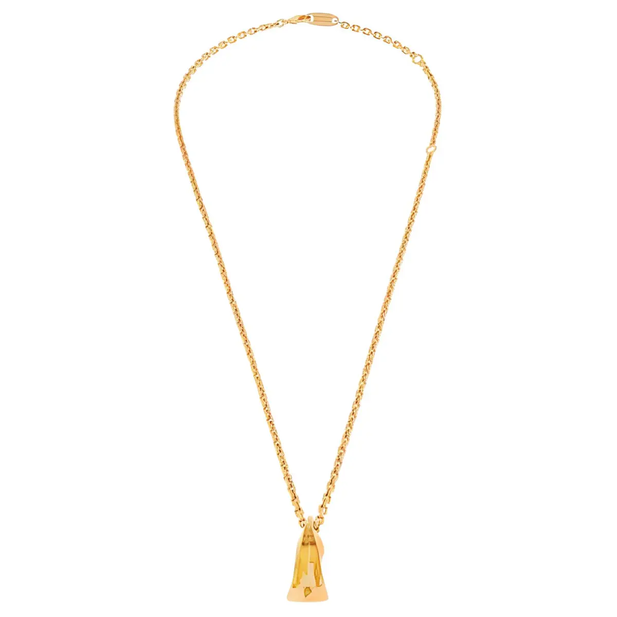 Balenciaga Keyholder Thin Honey Necklace