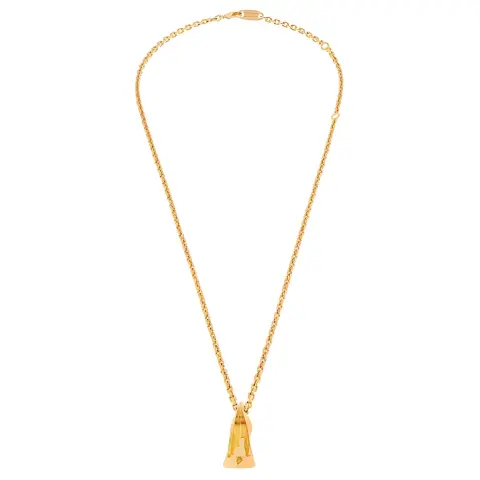 Balenciaga Keyholder Thin Honey Necklace