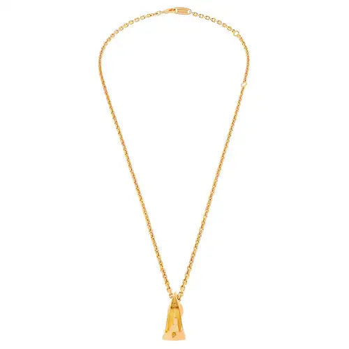 Balenciaga Keyholder Thin Honey Necklace
