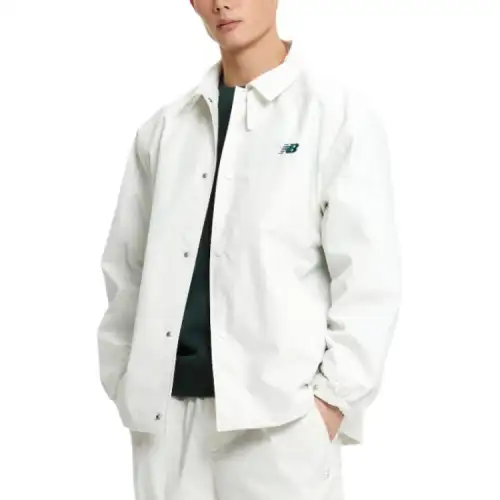 New Balance Jackets & Coats Men's Ivory