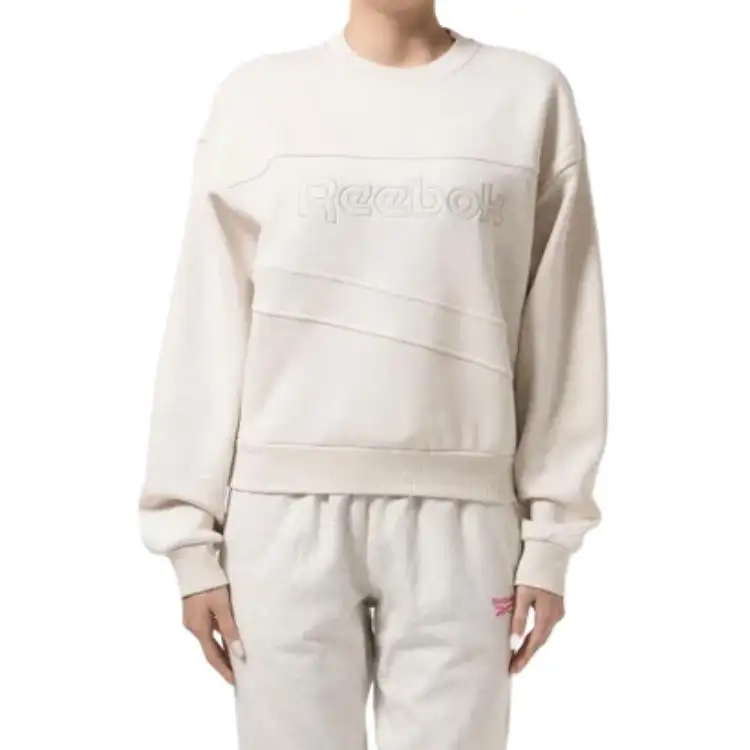 Reebok CL BBALL VINTAGE CB CREW Sweatshirt Women's Beige