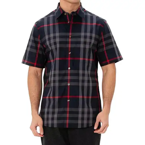 Burberry Shirt Men's Marine Blue