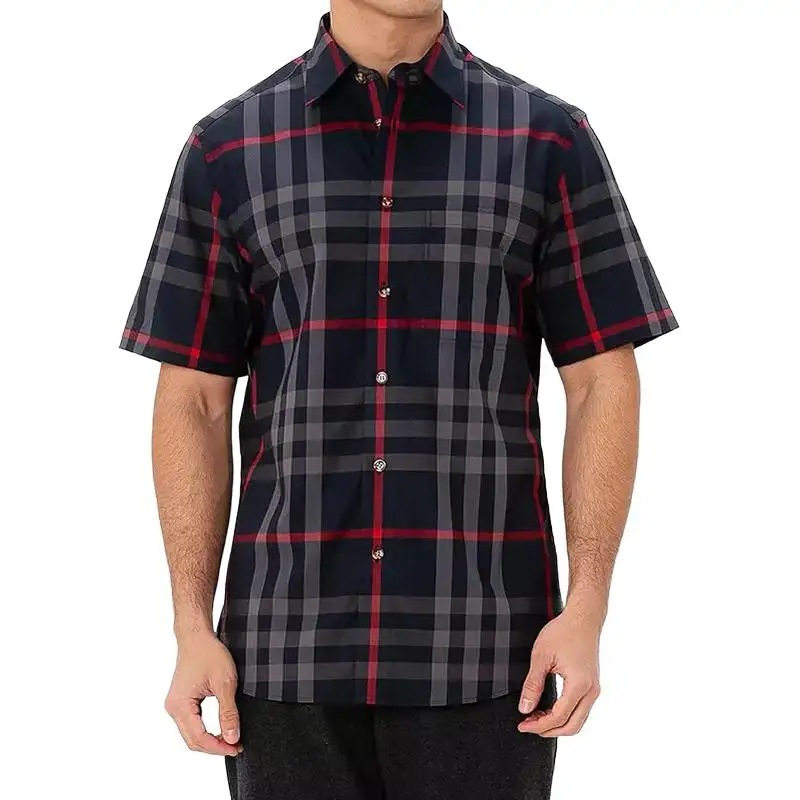 Burberry Shirt Men's Marine Blue