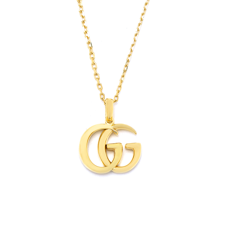 Женская цепочка Gucci GG Running (золотая)