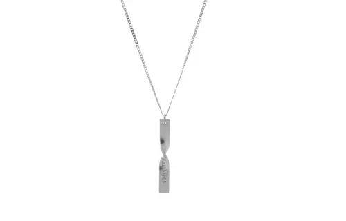 Maison Margiela Twisted Pendant Necklace