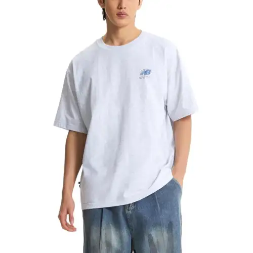 New Balance T Shirt Men's Light Gray