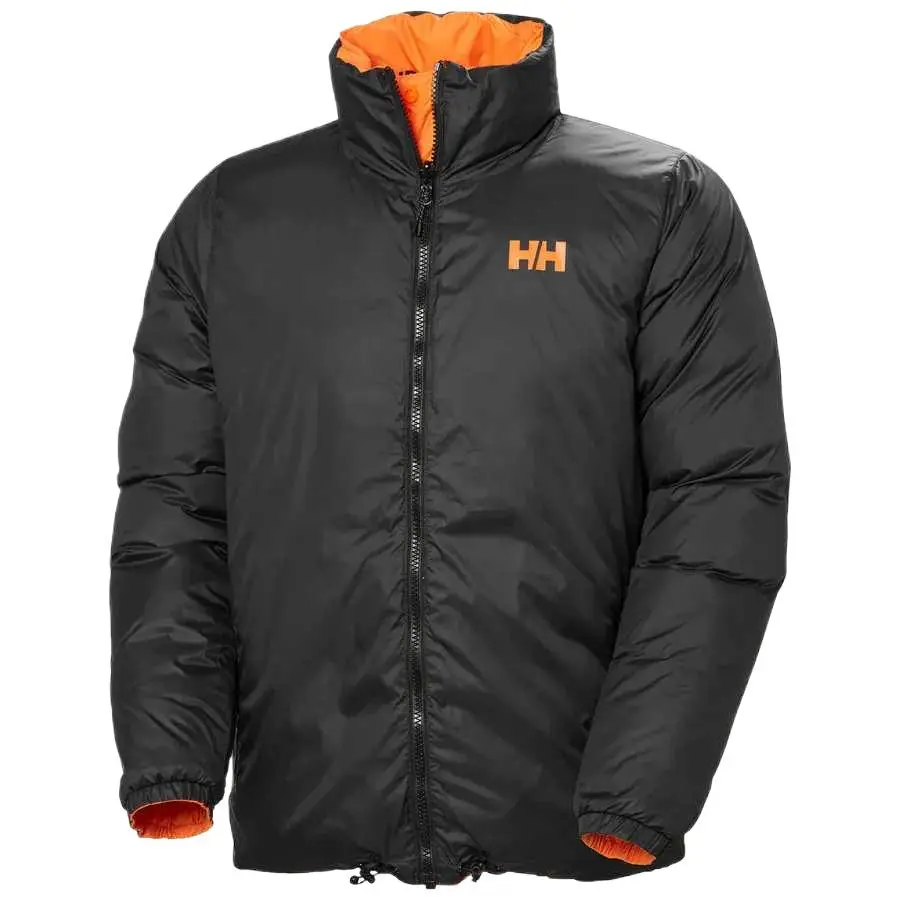 HELLY HANSEN HH Down Jacket Men's Black Yellow