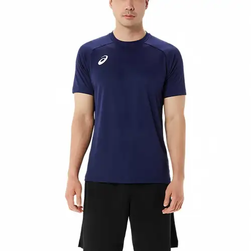 Asics, soft comfortable fashionable cartoon volleyball uniform, western style, with short sleeve