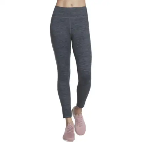Skechers GOSTRETCH Diamond Brushed FL HW Legging Leggings Women's Black