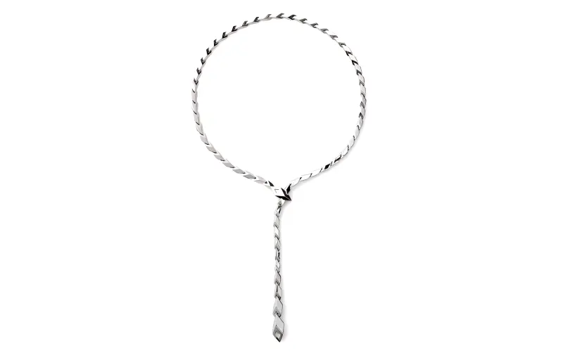 Burberry Sterling Silver Necklaces Women's Silver