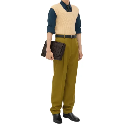 Bottega Veneta Grain De Poudre Trousers